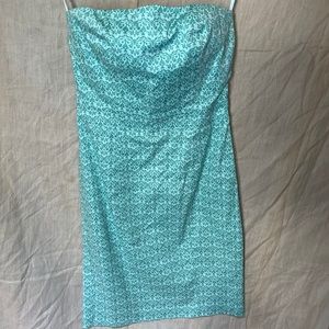 Express Strapless Midi Dress